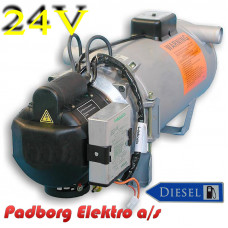 Webasto DBW 2010 Thermo varmer diesel 24 volt 11.6 kW.