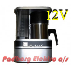 Kaffemaskine Kirk KM6 En 6-koppers >>Bemærk 12 volt DC<< kaffebrygger.